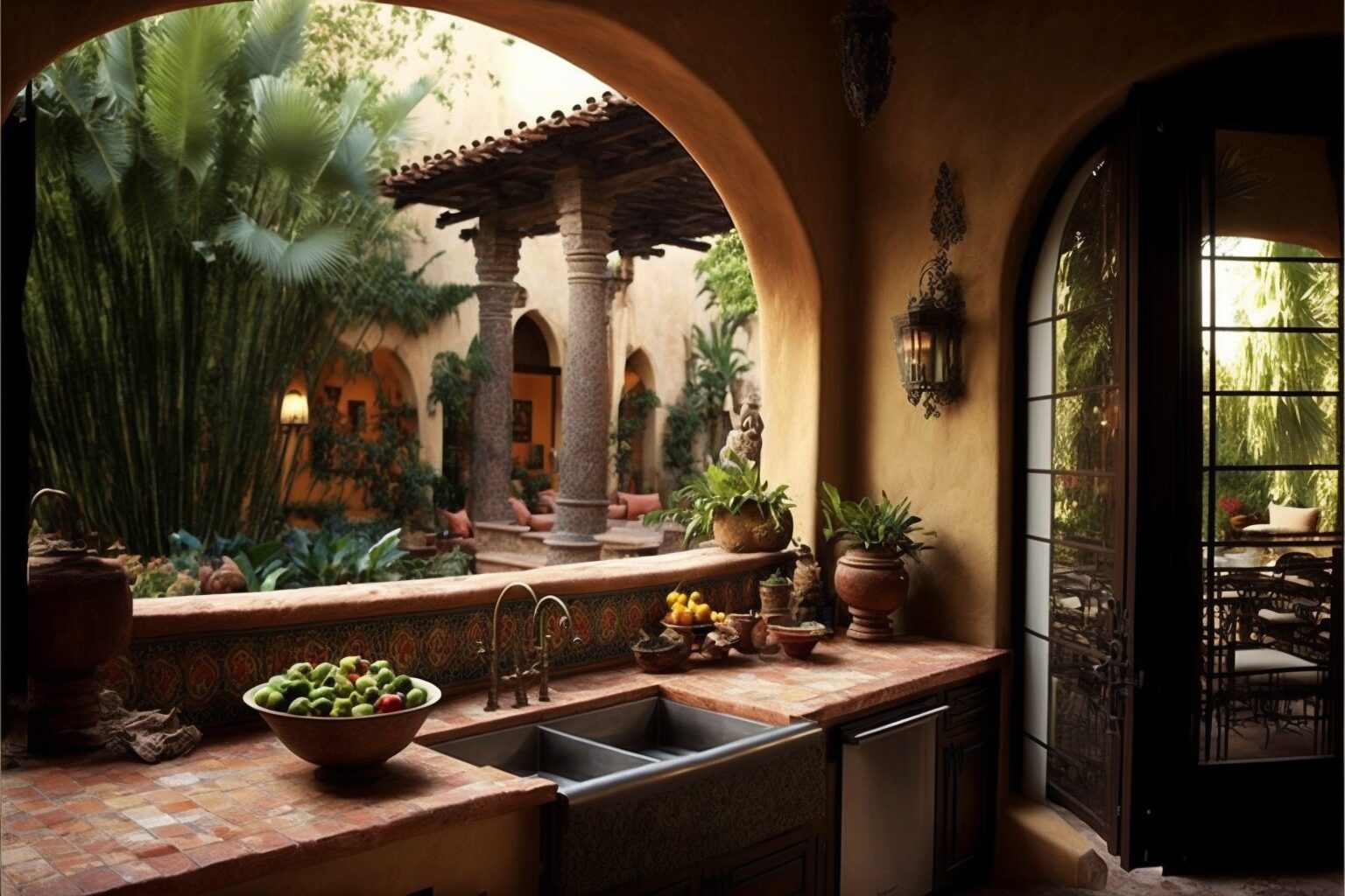 light mexico interior designs of mexican outdoor patio living