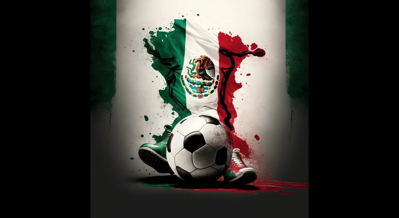 mexico national football team soccer ball dramatic