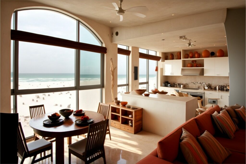 interior design for mexican beach condo
