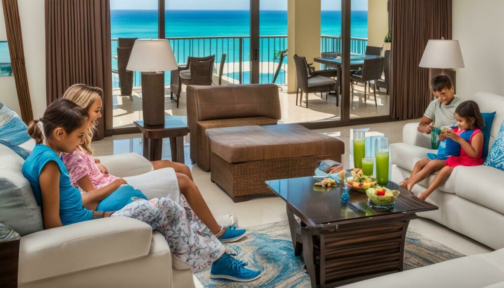 Cancun condo rentals for families