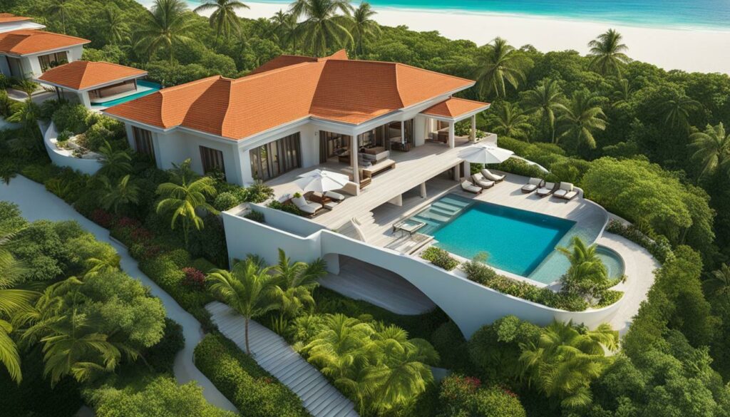 Exclusive Beachfront Villa in Cancun
