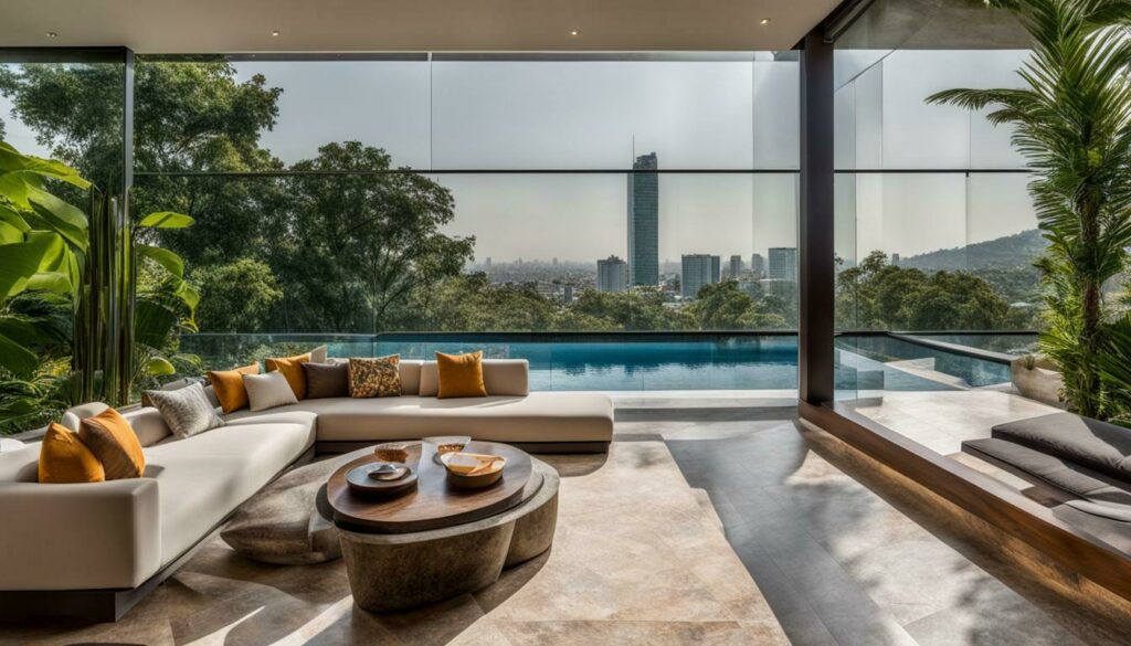 Luxury vacation villa in Mexico City