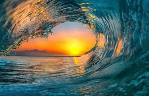 Surfing-Poster-Sunset-Ocean-Waves-Surf-Travel-Beach-Beachy-Tropical-Paradise