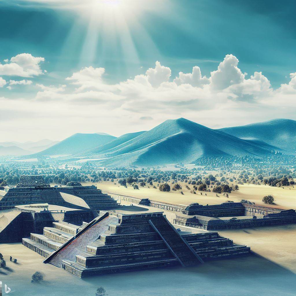 Teotihuacan Pyramids mexico