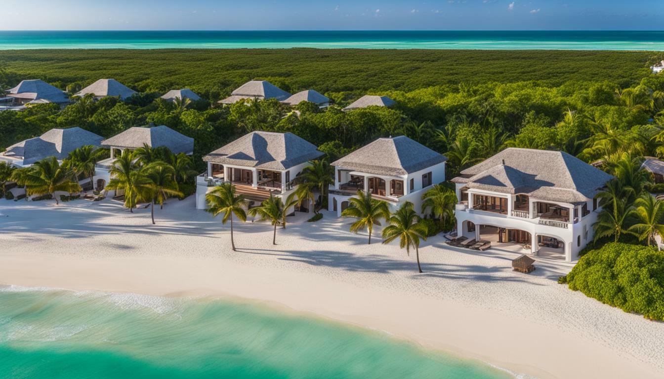 beach front villas Yucatan