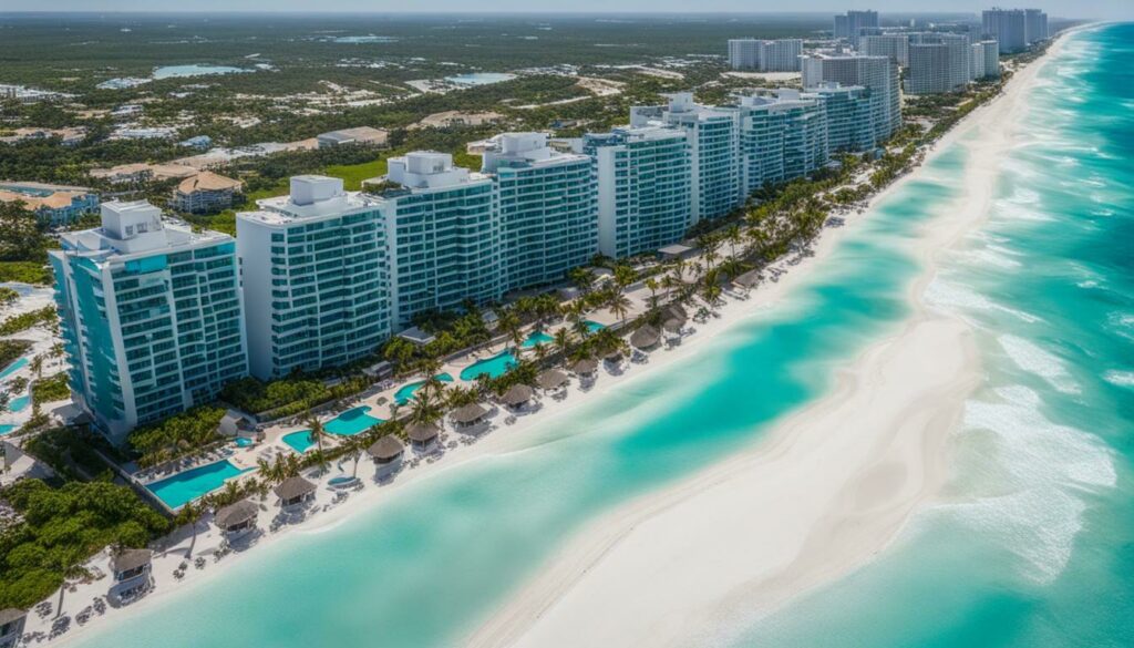 beachfront condo rentals Cancun