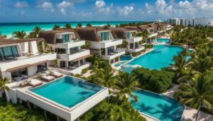 beachfront villas in cancun mexico