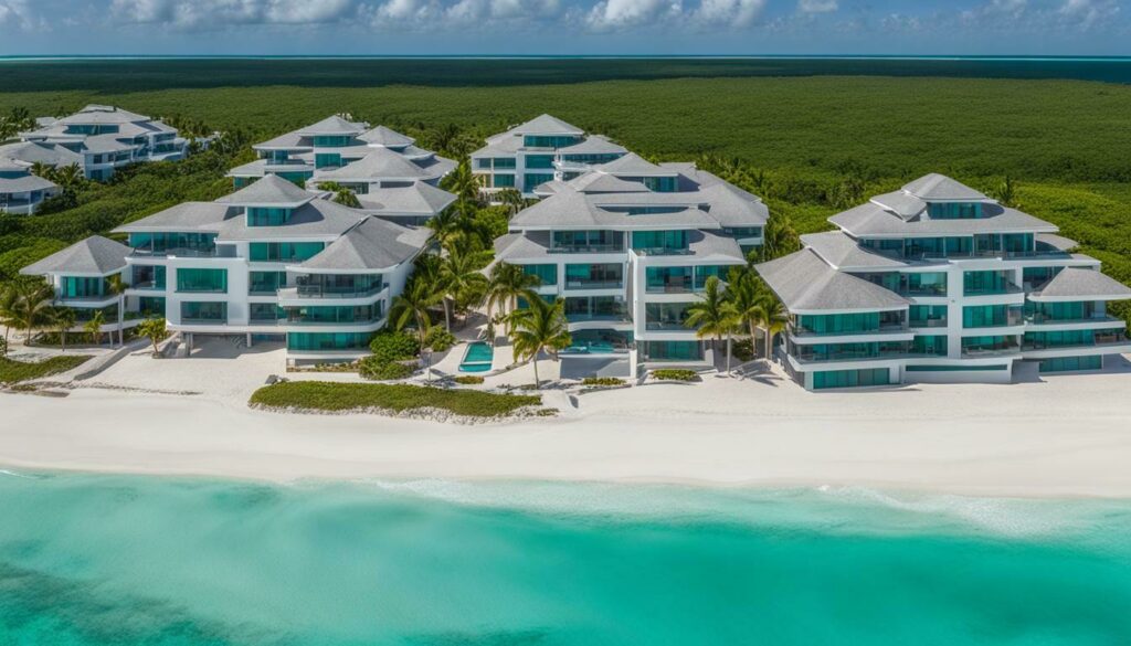 beachfront villas in Cancun