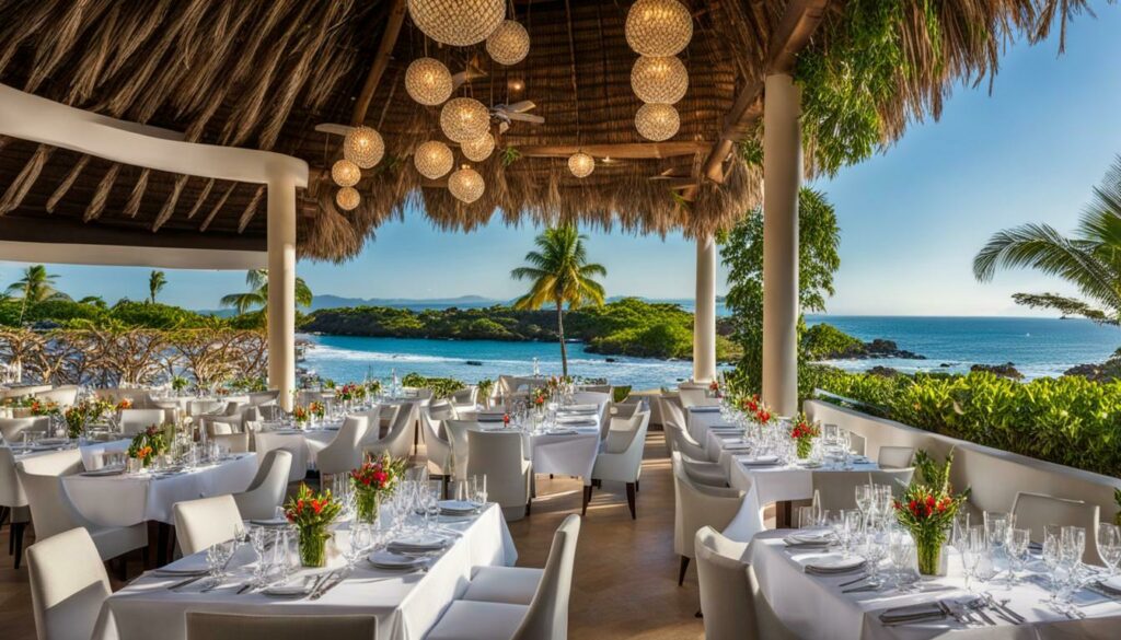 beachside restaurant in Punta Mita