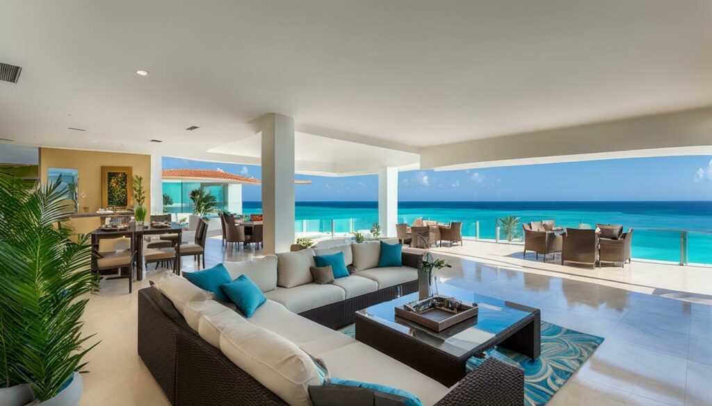 best oceanfront rentals in Cancun