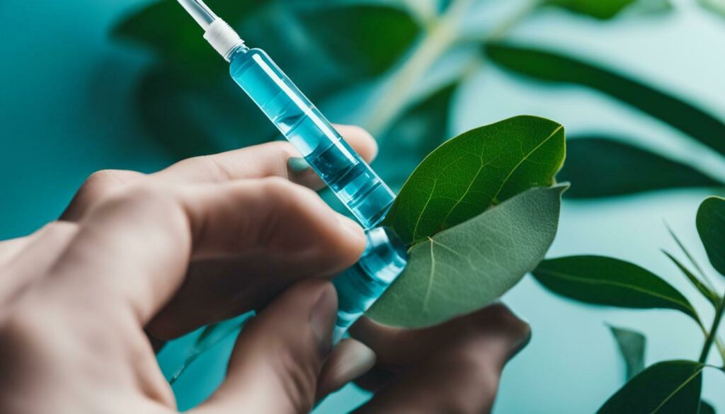 eucalyptus injection for cold and flu relief