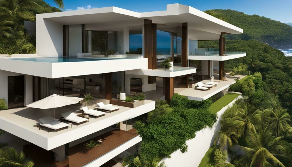luxurious beachfront villa acapulco