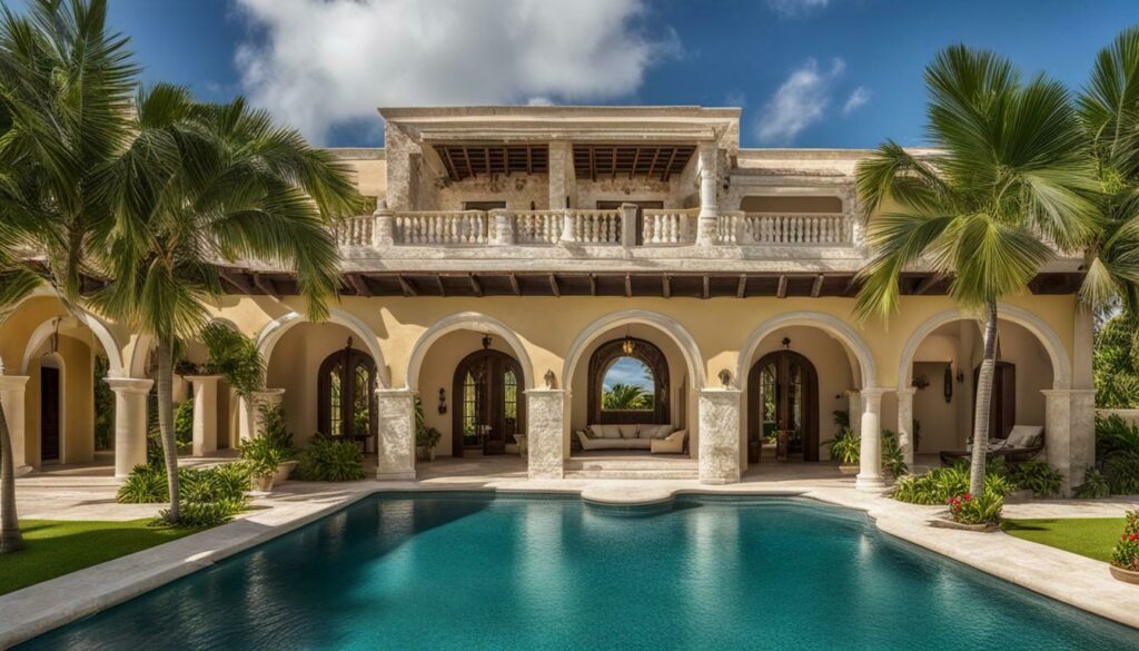 luxurious villas in Yucatan Mexico