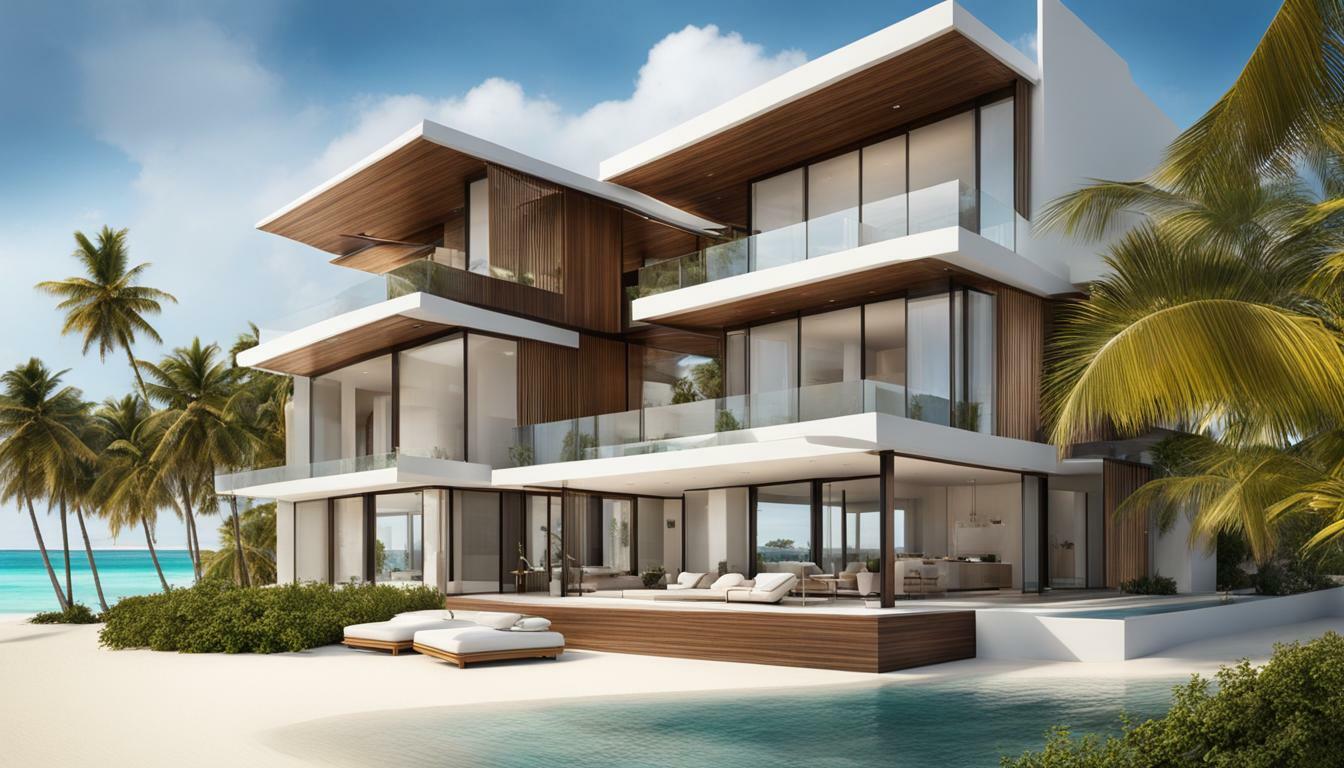 luxury beach front villas holbox