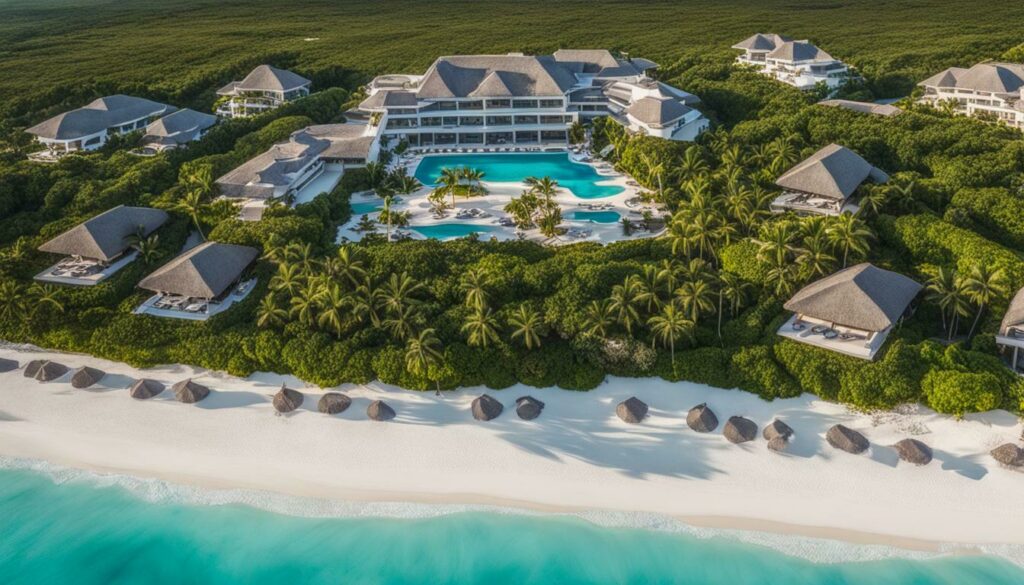 luxury beachfront villas cancun