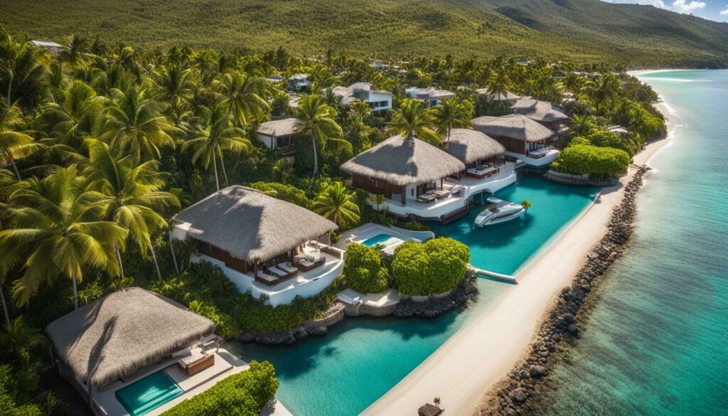 luxury oceanfront villas