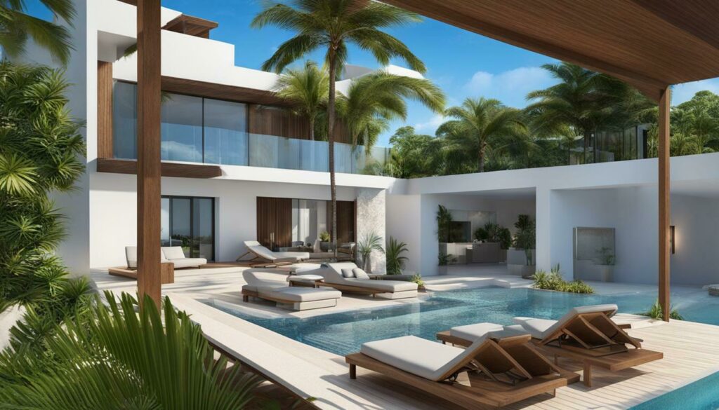 luxury private pool villas Isla Mujeres