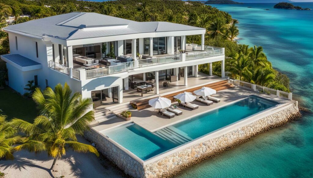 oceanfront villa
