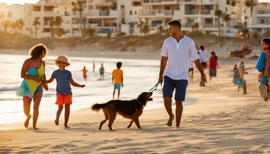pet-friendly beach rental in Puerto Peñasco
