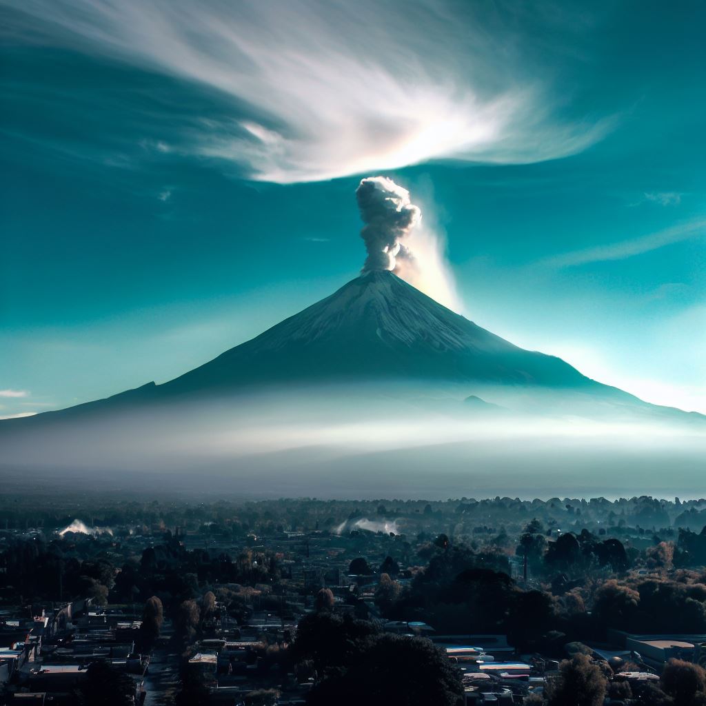 popocatepetl volcano mexico city