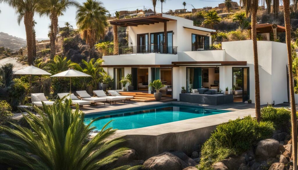 private villas with pools Tijuana