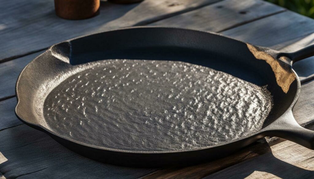 traditional cast iron comal