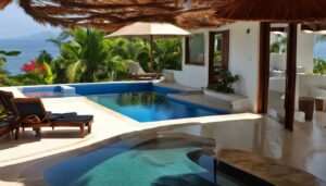 vacation rentals with pool in manzanillo
