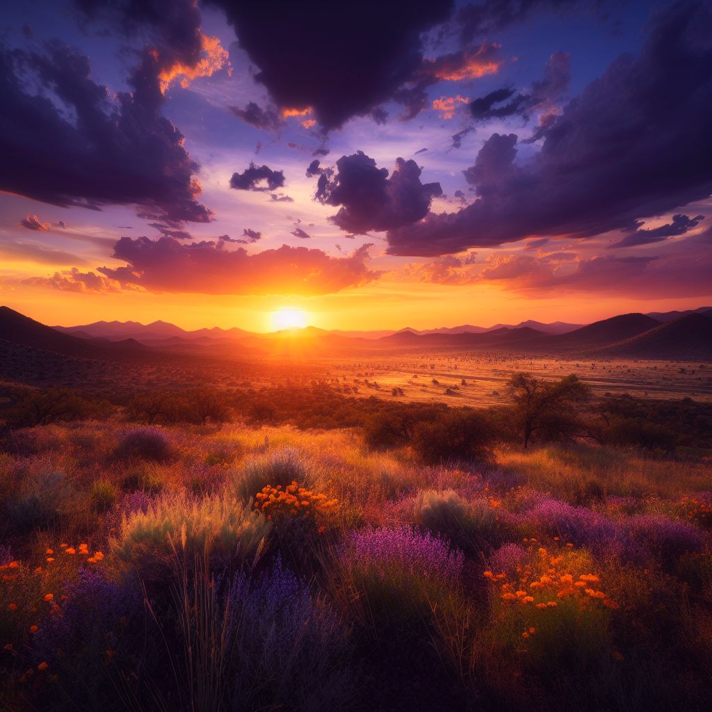 sunset-at-The-Meadows-in-Arizona